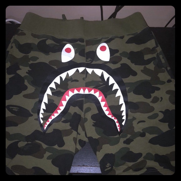 BAPE Camo Shorts